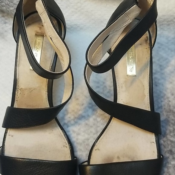 Louise et cie strappy heel with gold zipper - Picture 6 of 7